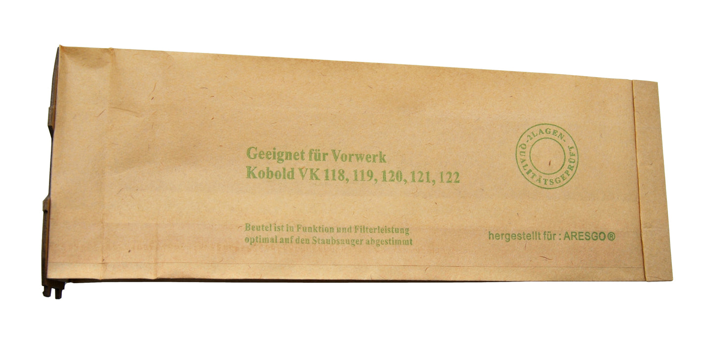 20 Staubsaugerbeutel geeignet für Vorwerk Kobold VK 118 119 120 121 122