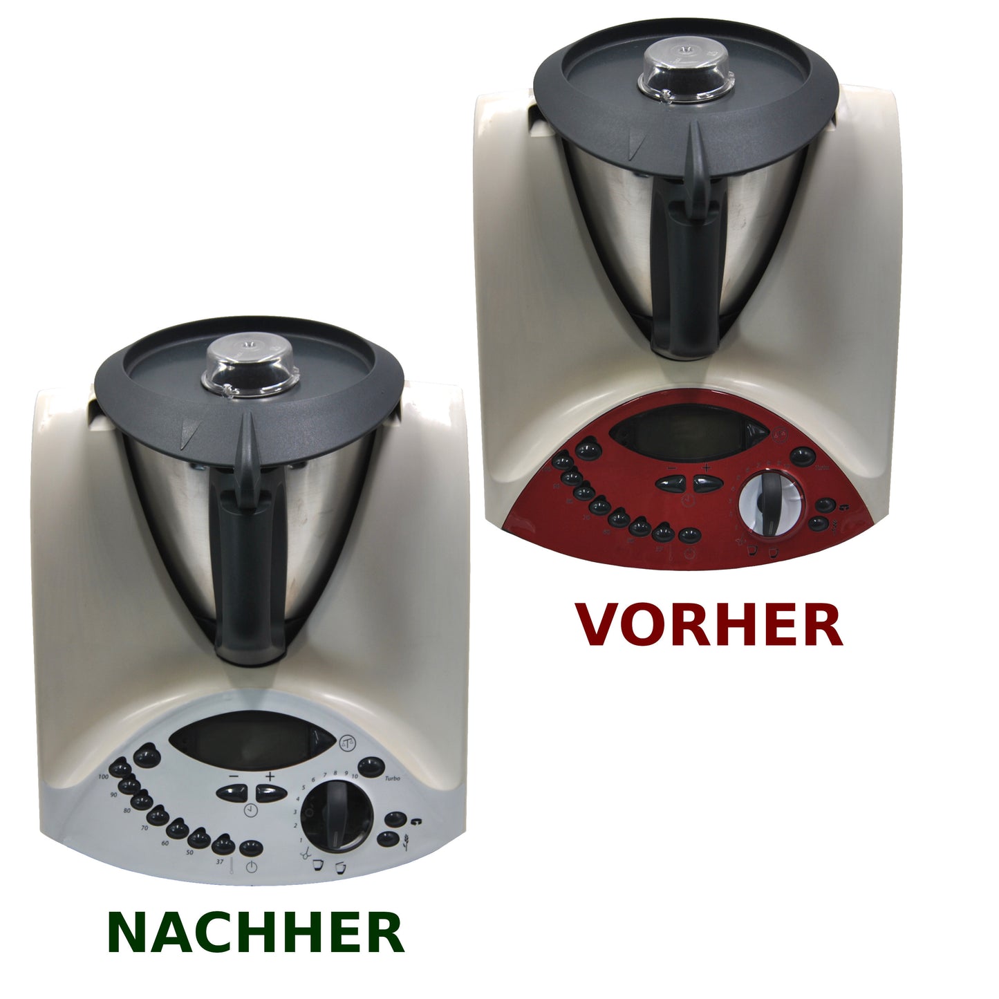 Sticker Aufkleber Frontblende Bedienfeld geeignet für Thermomix TM 31 TM31