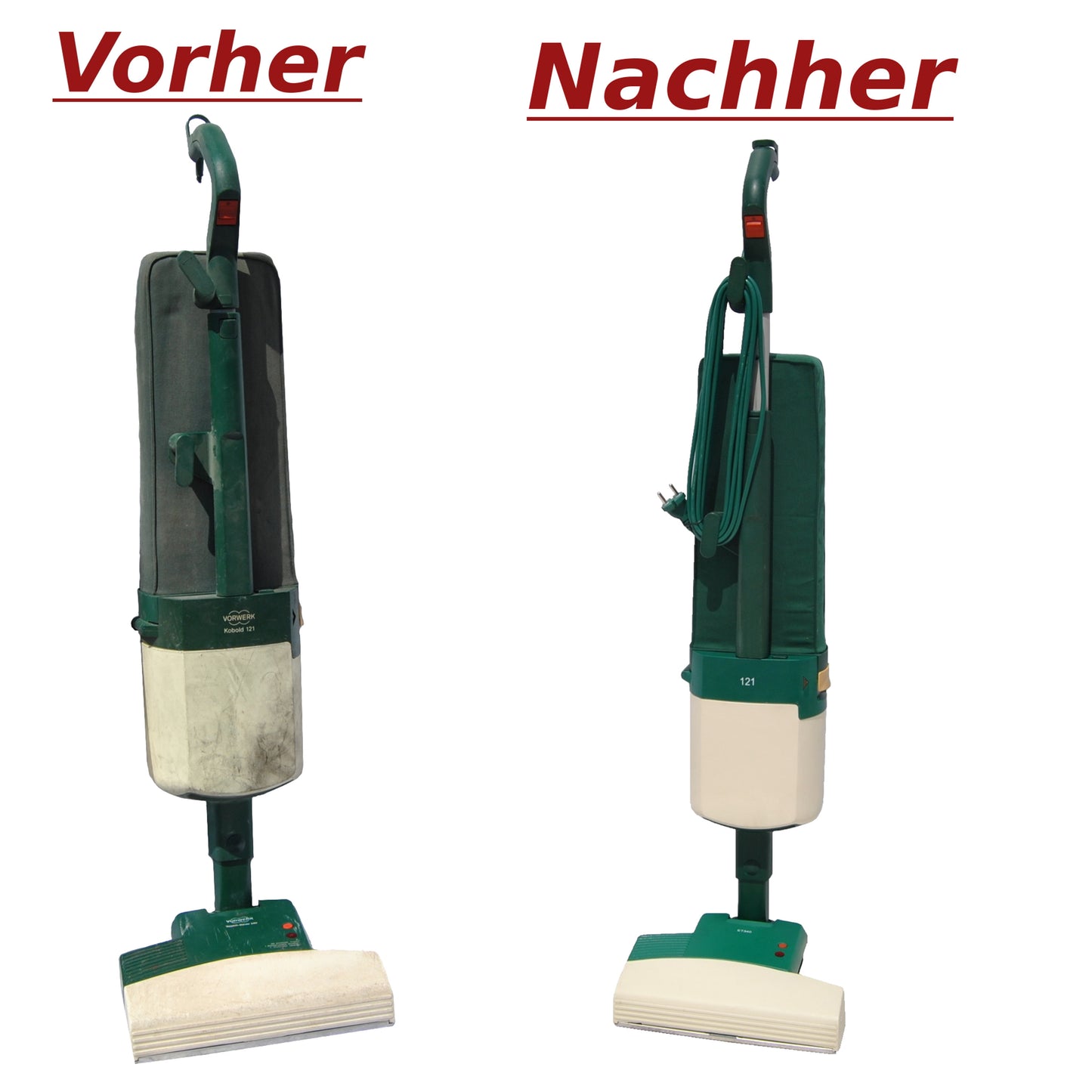 Staubsauger Reparatur für ALLE Vorwerk Modelle und Elektrobürsten